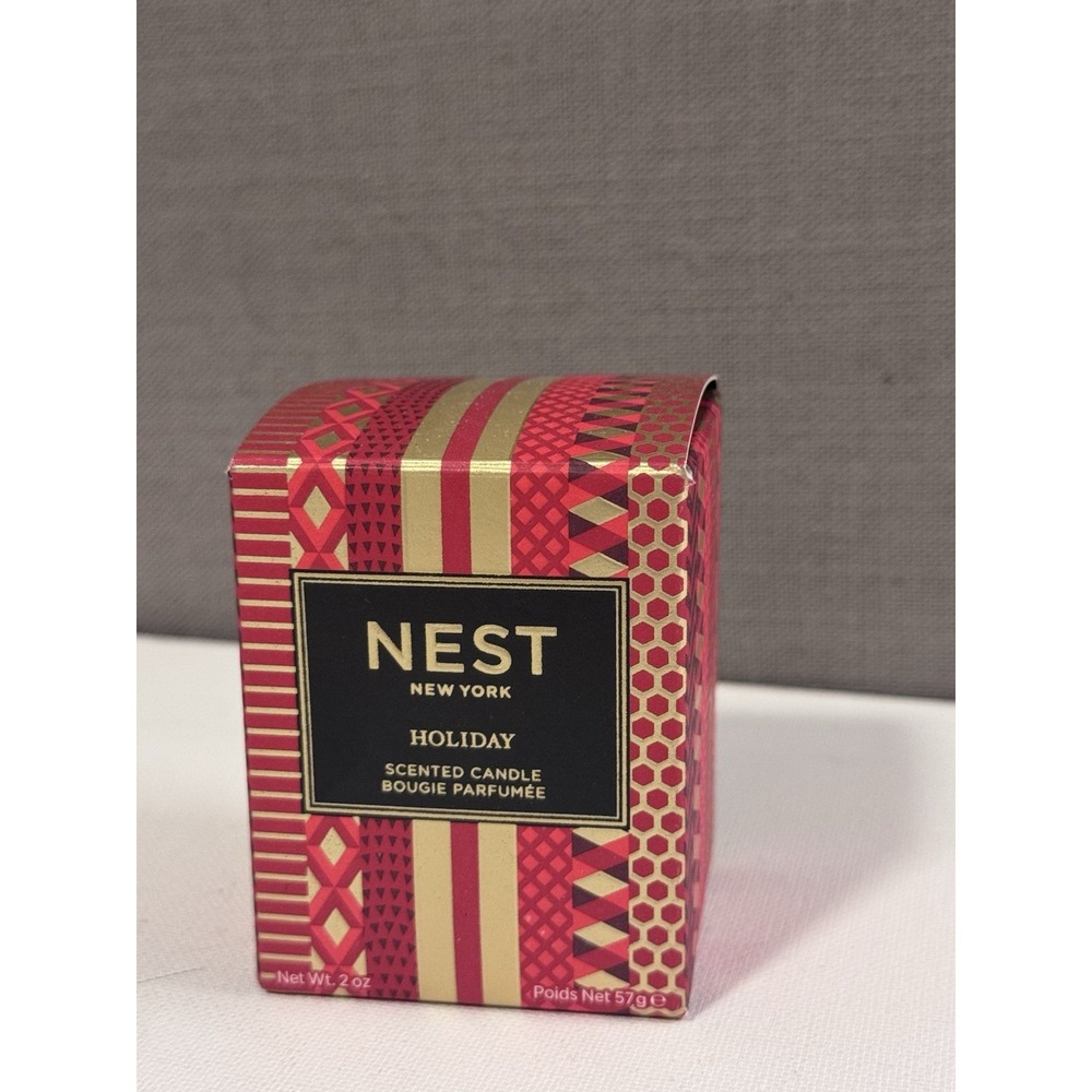 Nest New York Holiday Scented Candle 2 oz New In Gift Box Limited Edition